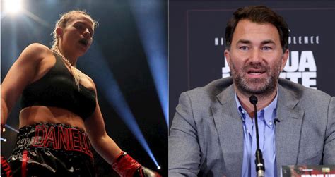 daniella hemsley really flashed|Daniella Hemsley hits back at Eddie Hearn after flashing boobs ...